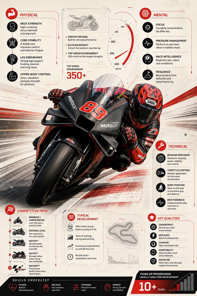 Rider leaning hard into a high-speed corner with knee touching the asphalt