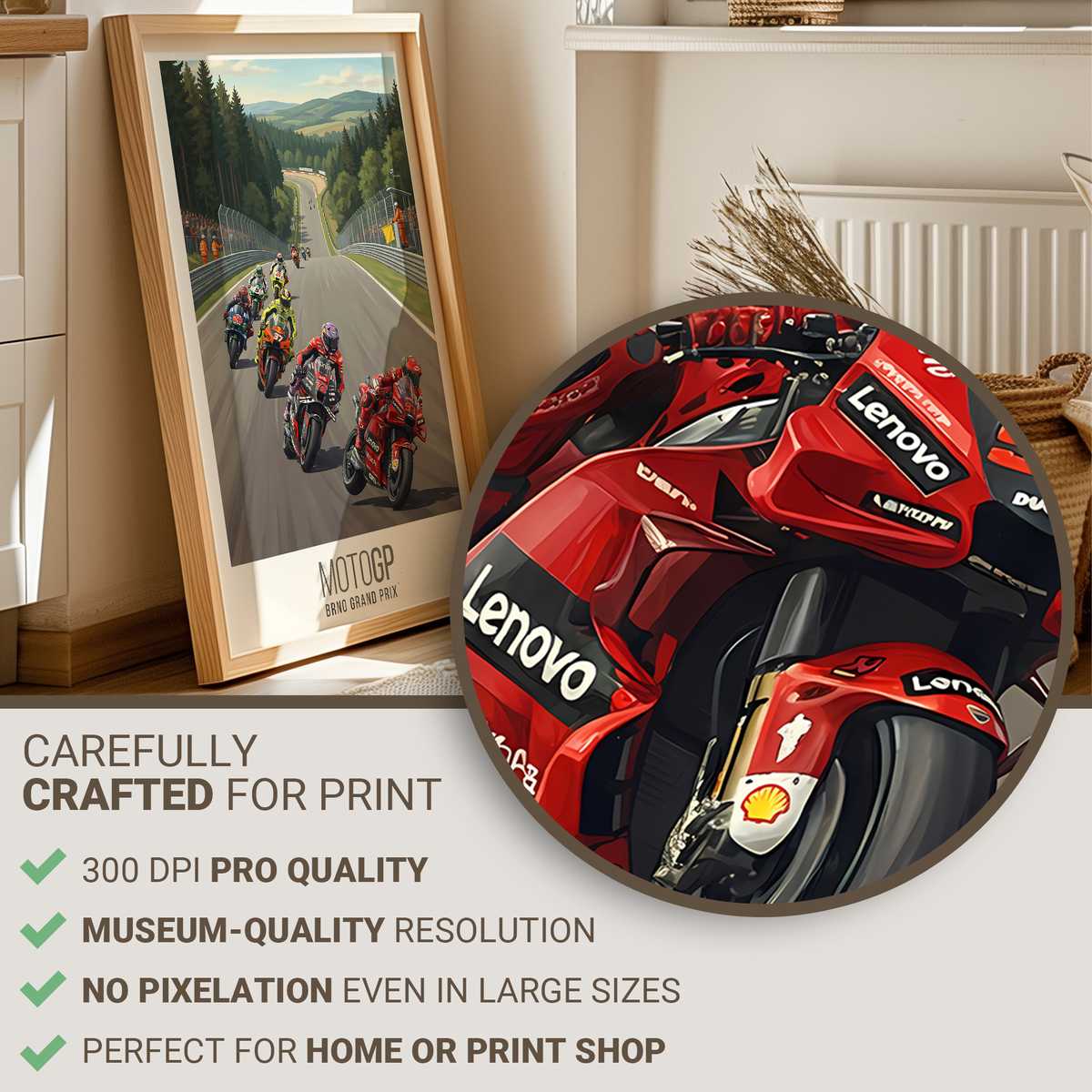 honda cbr motogp motorcycle racing on circuit with dynamic motion
