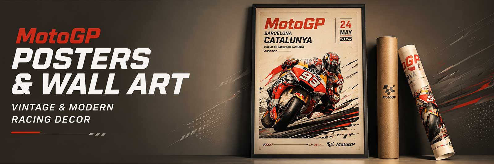 MotoGP Posters & Wall Art – Vintage and Modern Racing Decor
