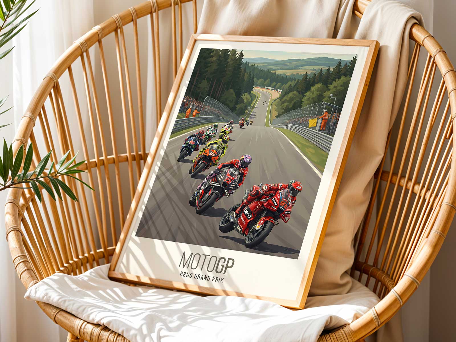 Silhouette of the Honda rider against a stylized background, highlighting the heroic posture and determined silhouette